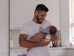 Никита Добрынин с сыном Львом