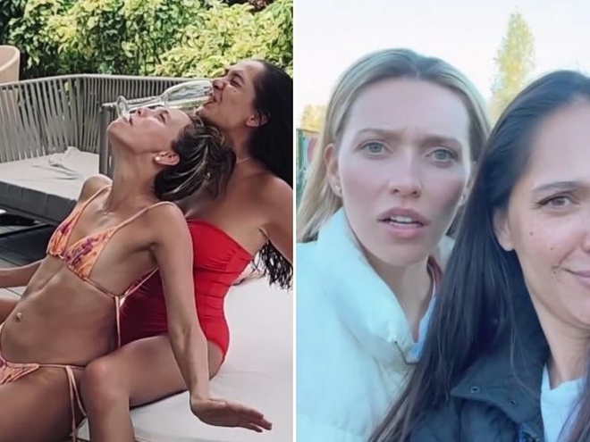 "Зажмуритися й жити "як раніше": Тодоренко потрапила на відео веселого пиття в купальниках