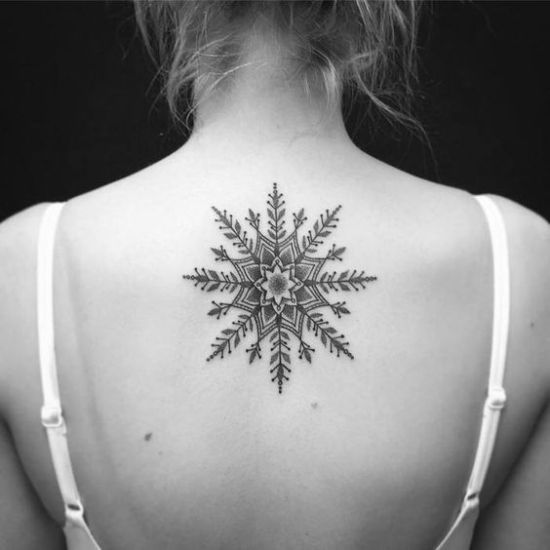 Зимние татуировки