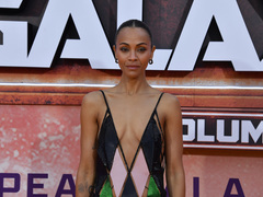 Зірка «Аватара» Зої Салдана пройшлася червоною доріжкою з трьома дітьми