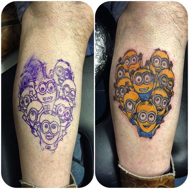 Тату миньоны