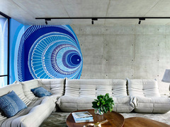 Мурал в интерьере