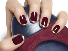 Маникюр на Новый год 2016 