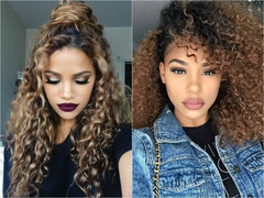 Укладка для кучерявого волосся