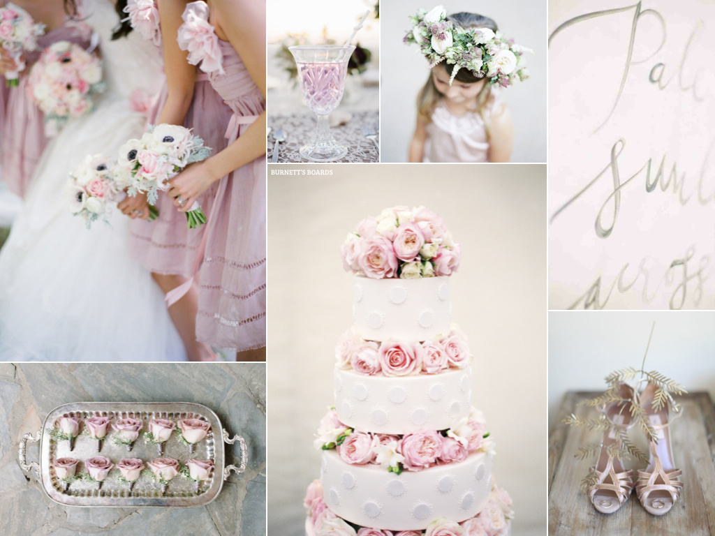 Стильні весільні відтінки: gentle pink