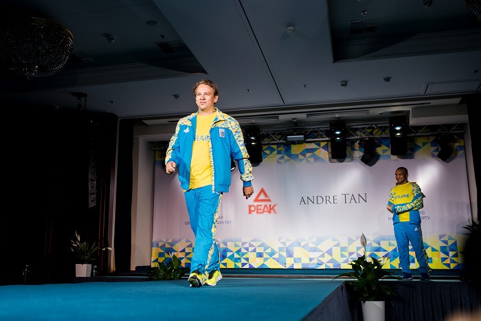 Андре Тан представив олімпійську форму для української збірної на Ігри ХХХІ Олімпіади 2016