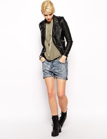 Джинсовые шорты по типу фигуры