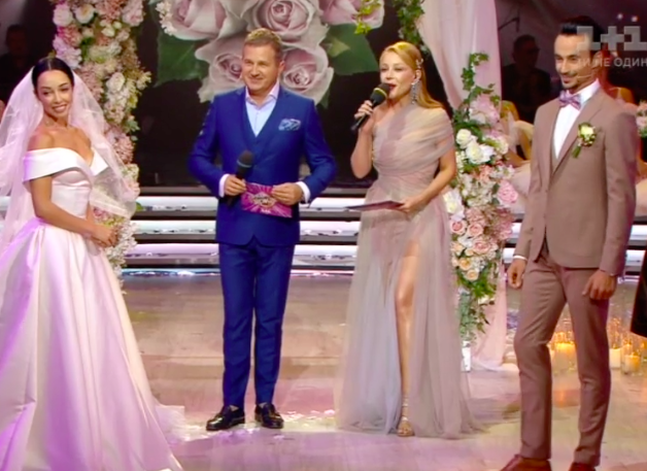 Катерина Кухар вийшла заміж за Олександра Стоянова в прямому ефірі "Танців з зірками 2019"
