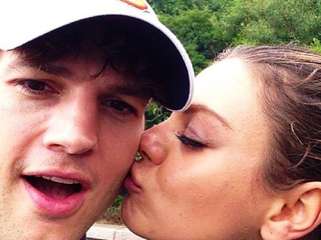 Мила Кунис, Эштон Катчер