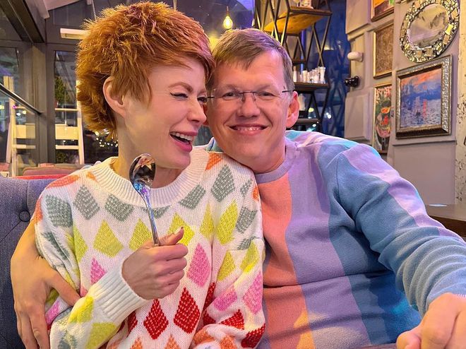 Елена-Кристина Лебедь и Павел Розенко