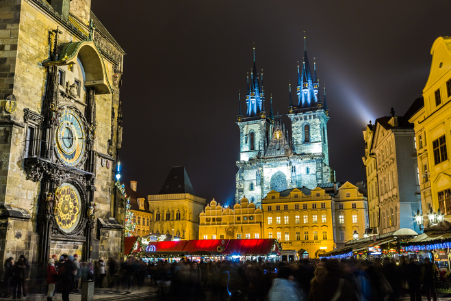 Новый год 2018 в Праге