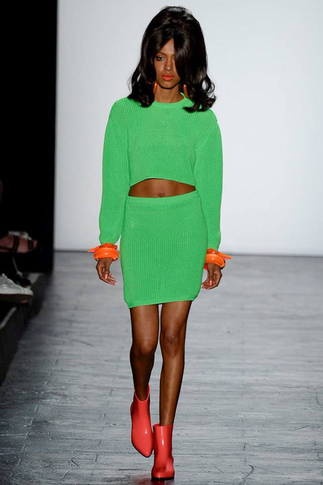 Летние цвета 2016 - зеленая молния