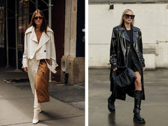 Модные женские плащи и тренчи