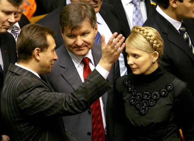 Николай Томенко и Юлия Тимошенко