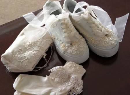 Самая необычная свадебная обувь