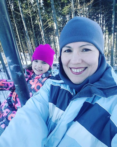 Тетяна Висоцька на відпочинку