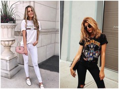 Самые модные футболки на лето 2018