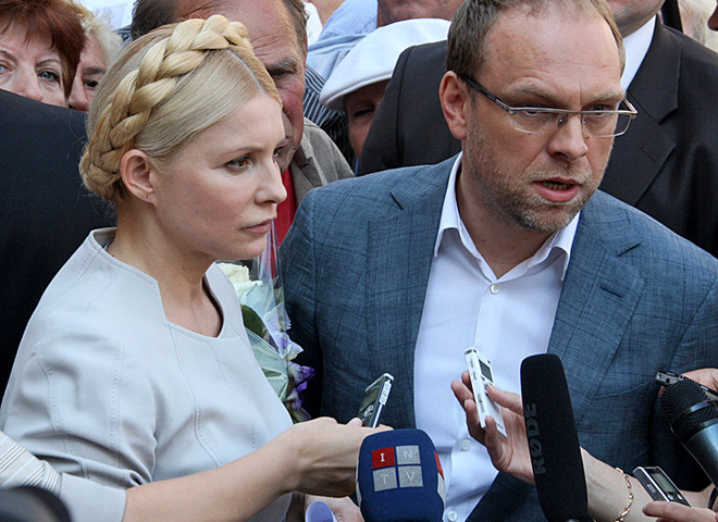 Тимошенко возле Генпрокуратуры