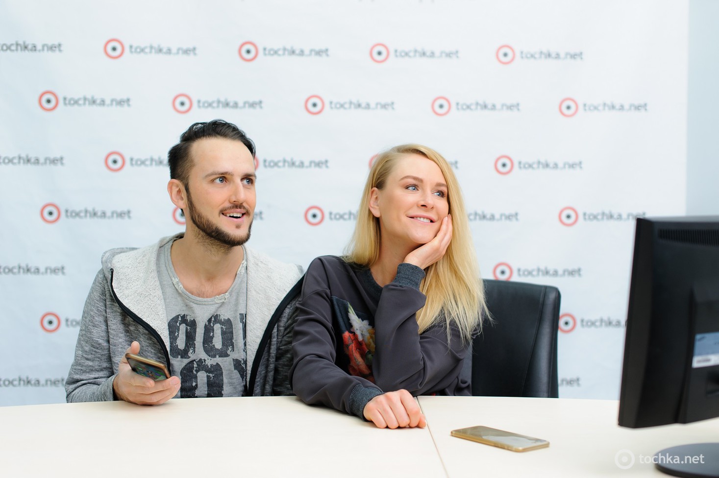 On I Ona в гостях у tochka.net