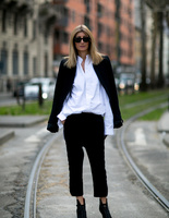 15 стильних способів носити білу сорочку