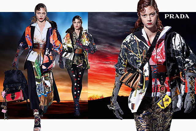 Кампейн Prada осень-зима 2016/2017