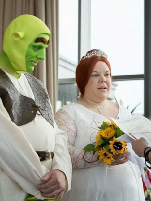 Забавные и стрёмные свадебные фото