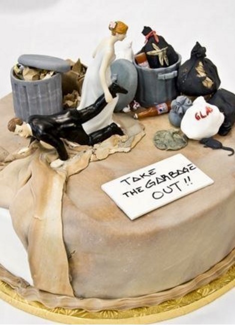 Креативные торты для разводов