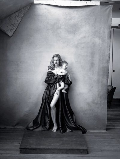 Водянова для календаря