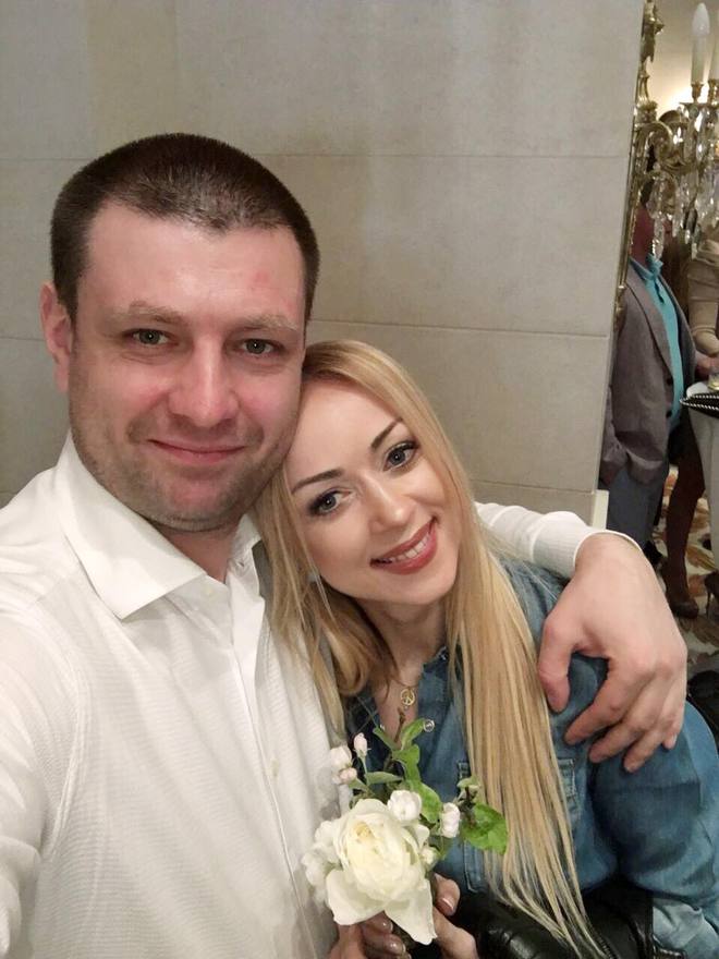 Наталья Валевская с мужем