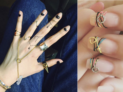 Тренд літа 2016: манікюр braceletnails