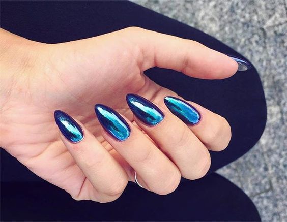 Манікюр з ефектом хамелеона