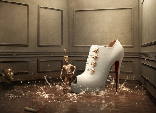 Креативная реклама обуви