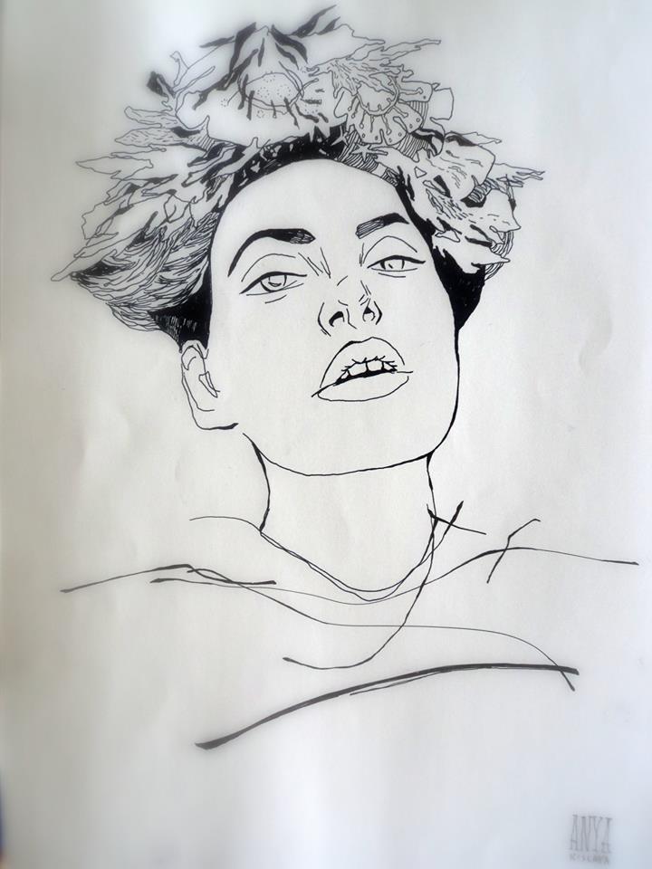 Художница Анья Кислая