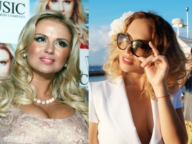 Жанна Фриске и Анна Семенович 