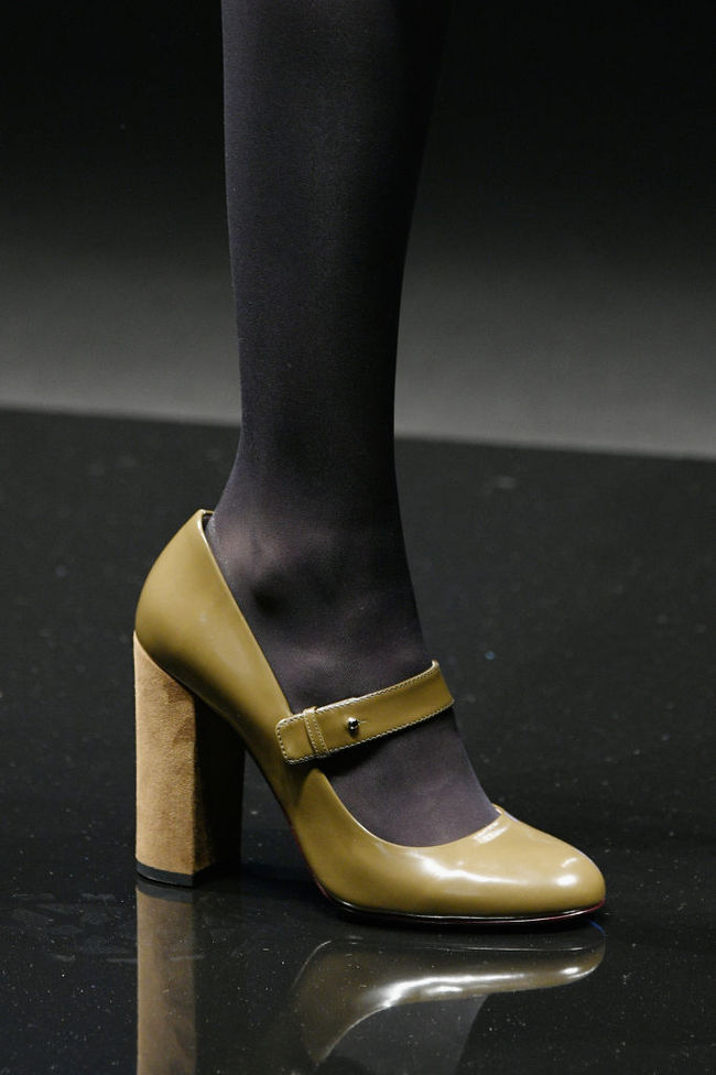 Туфли с массивным каблуком снова войду в моду в этом году