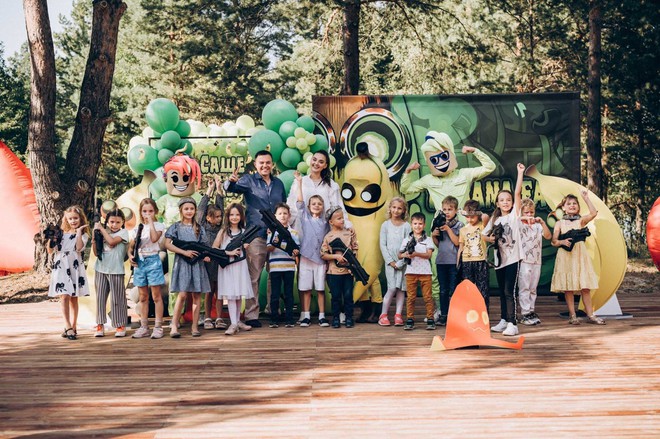 День рождения сына Вероники Дидусенко и Геннадия Курочки