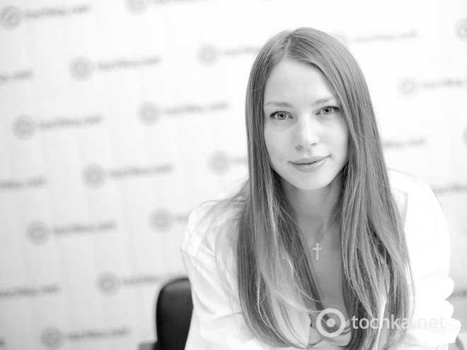 Ірина Левицька в гостях у tochka.net