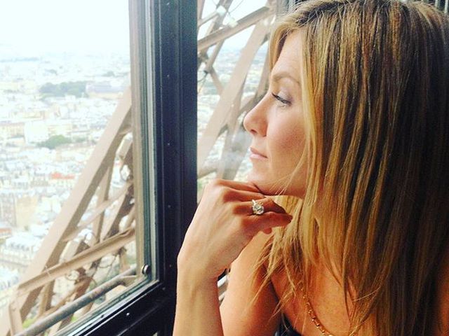 Джастин Теру и Дженнифер Энистон