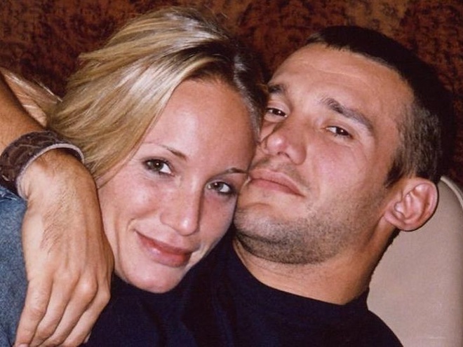 Андрій Шевченко привітав дружину з 20-річчям їхнього шлюбу