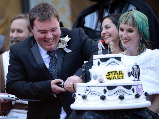 Свадьба в стиле "Звездных войн"