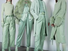 Мятный цвет в одежде