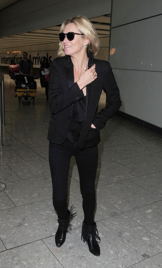 Образ дня: діловой стиль Кейт Мосс