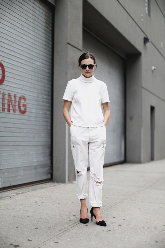 Модный цвет одежды 2016: белый