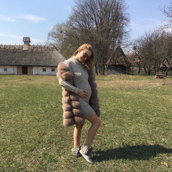 Анна Сагайдачна вагітна