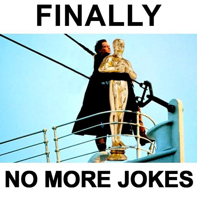 Ди Каприо получил Оскар. Приколы не закончились