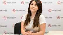 Аліна Смоляр в гостях у tochka.net