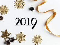 Красивые обои к 2019 году