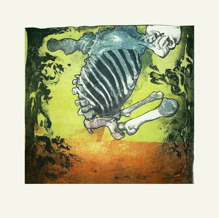 Литограф Алиса Долганникова