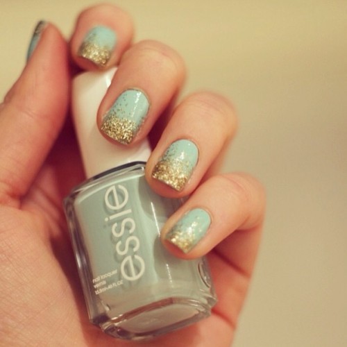 осенний маникюр 