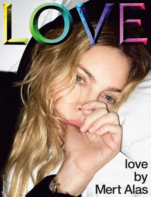 Мадонна знялася для спецвипуску журналу Love